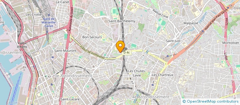 localisation de l'entreprise MADAME CHARLOTTE GILLBANKS  MARSEILLE