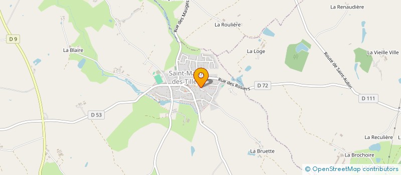 localisation de l'entreprise MADAME CHARLOTTE GIRARDEAU  SAINT-MARTIN-DES-TILLEULS