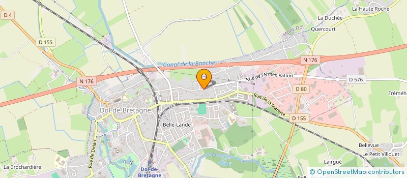 localisation de l'entreprise MADAME CHARLOTTE GIROD  DOL-DE-BRETAGNE