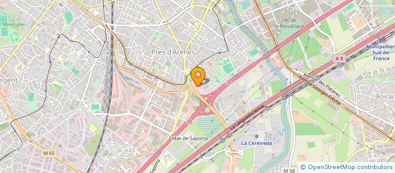 localisation de l'entreprise MADAME CHARLOTTE GLABASNIA LINCK à MONTPELLIER