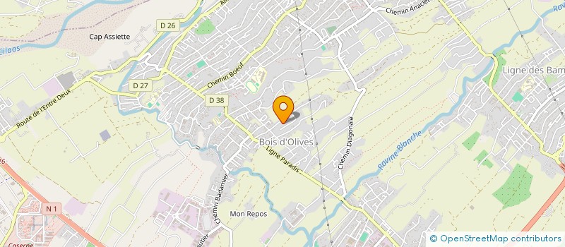 localisation de l'entreprise MADAME CHARLOTTE GLESS  SAINT-PIERRE