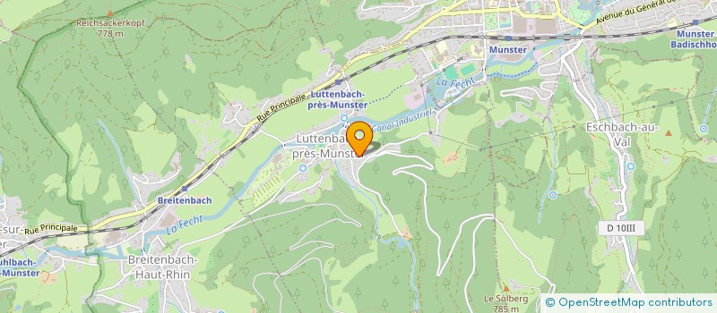 localisation de l'entreprise MADAME CHARLOTTE GOGNIAT  LUTTENBACH-PRES-MUNSTER