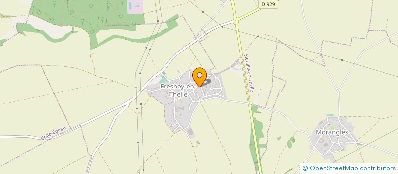 localisation de l'entreprise MADAME CHARLOTTE GOMEZ  FRESNOY-EN-THELLE