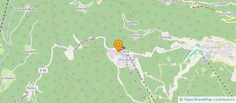 localisation de l'entreprise MADAME CHARLOTTE GORMAN à COURCHEVEL