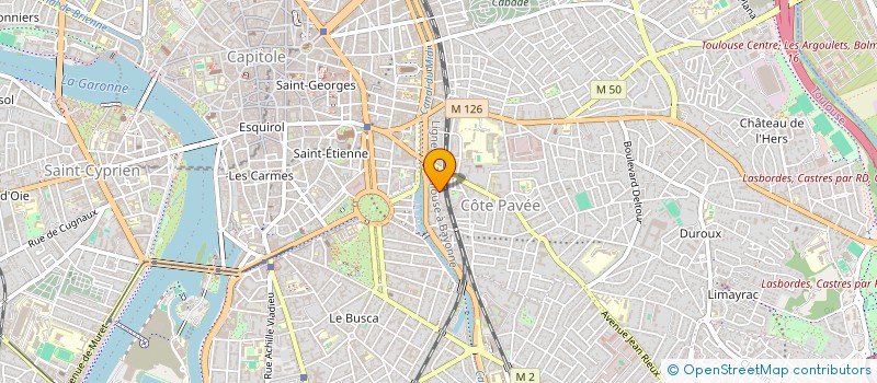 localisation de l'entreprise MADAME CHARLOTTE GORSSE à TOULOUSE