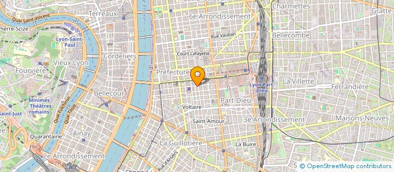 localisation de l'entreprise MADAME CHARLOTTE GOTTELAND  LYON