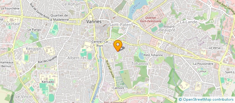 localisation de l'entreprise MADAME CHARLOTTE GOUSSARD à VANNES