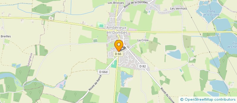 localisation de l'entreprise MADAME CHARLOTTE GRASSART  AMBERIEUX-EN-DOMBES