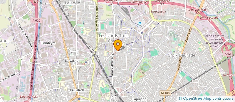 localisation de l'entreprise MADAME CHARLOTTE GRESSENT  TOULOUSE