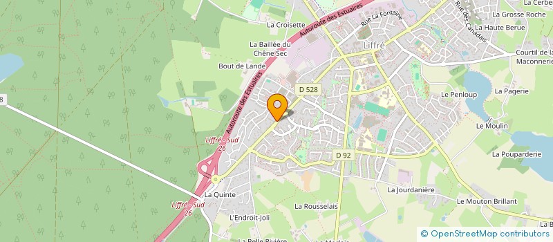 localisation de l'entreprise MADAME CHARLOTTE GUERIN  LIFFRE