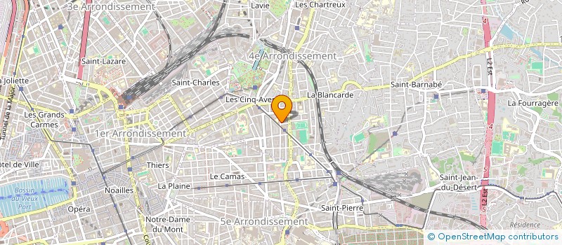 localisation de l'entreprise MADAME CHARLOTTE GUERRE à MARSEILLE