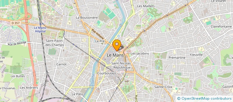 localisation de l'entreprise MADAME CHARLOTTE GUILBERT  LE MANS