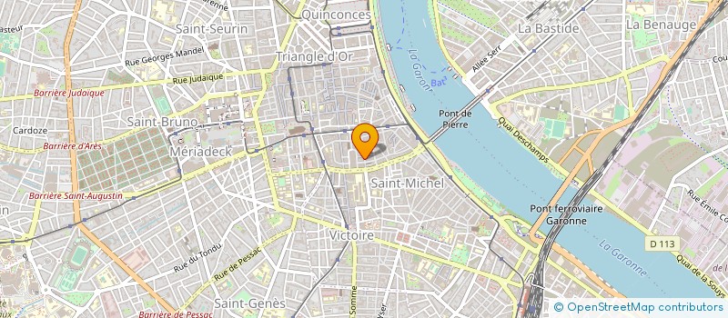 localisation de l'entreprise MADAME CHARLOTTE GUILLARD à BORDEAUX