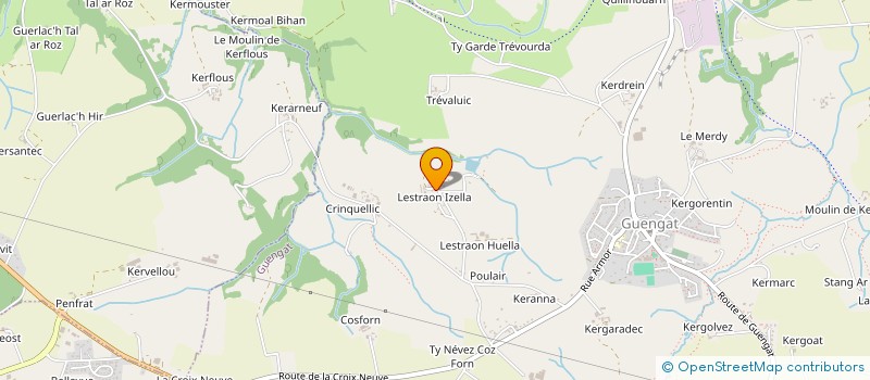 localisation de l'entreprise MADAME CHARLOTTE GUILLEMER  GUENGAT