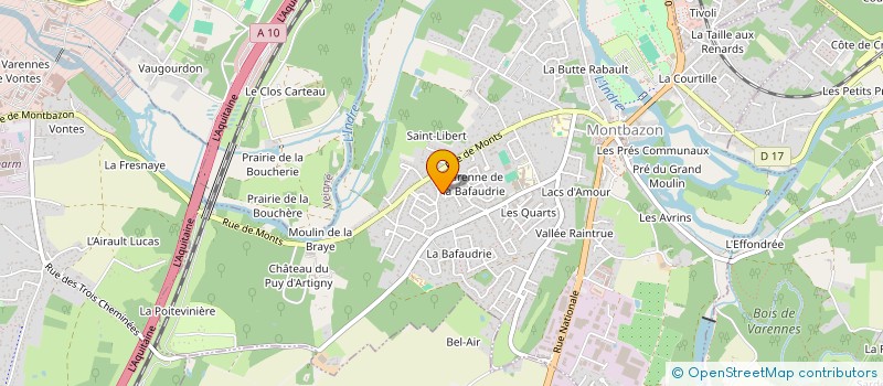 localisation de l'entreprise MADAME CHARLOTTE GUILLER  SORIGNY