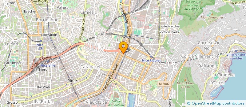 localisation de l'entreprise MADAME CHARLOTTE GUILLERMO  NICE