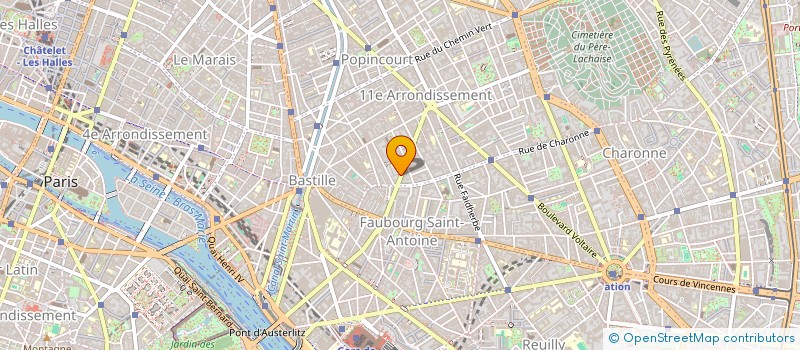 localisation de l'entreprise MADAME CHARLOTTE GUIMBERT  PARIS