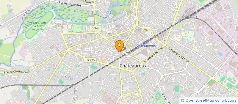 localisation de l'entreprise MADAME CHARLOTTE GUIRE à CHATEAUROUX