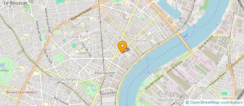 localisation de l'entreprise MADAME CHARLOTTE GUITTON à BORDEAUX