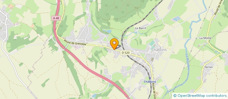 localisation de l'entreprise MADAME CHARLOTTE HAAG  LE GRAND-LEMPS