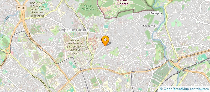 localisation de l'entreprise MADAME CHARLOTTE HANRIOT à MONTPELLIER