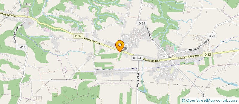 localisation de l'entreprise MADAME CHARLOTTE HATIER  HINX