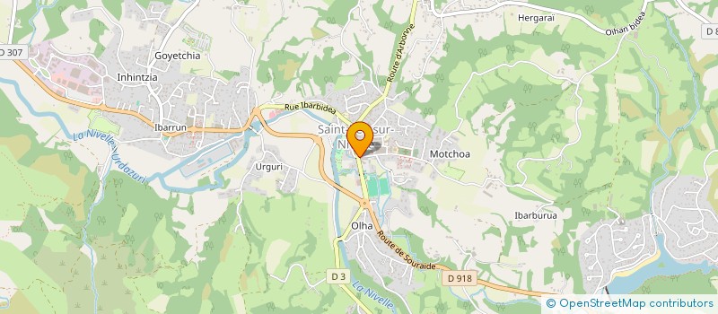 localisation de l'entreprise MADAME CHARLOTTE HAZARD  SAINT-PEE-SUR-NIVELLE