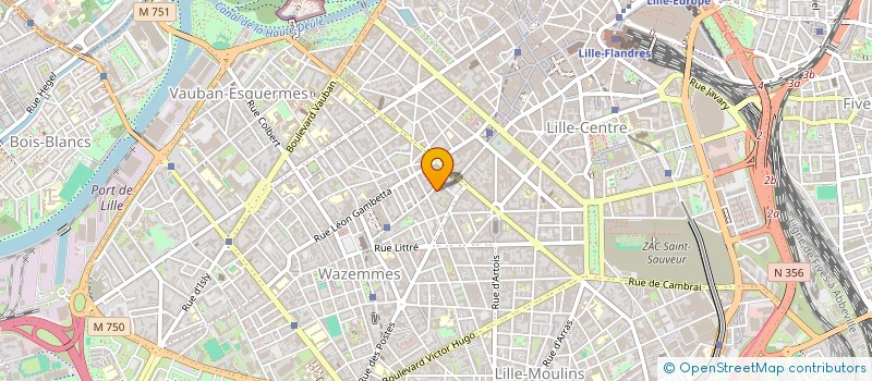localisation de l'entreprise MADAME CHARLOTTE HENAUT à LILLE
