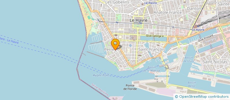 localisation de l'entreprise MADAME CHARLOTTE HENNEBIL  LE HAVRE