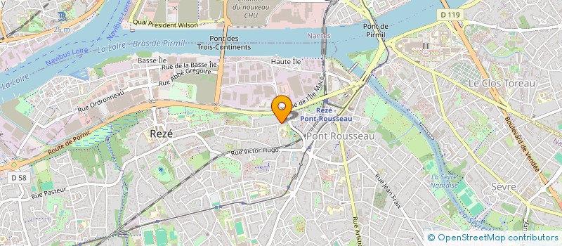 localisation de l'entreprise MADAME CHARLOTTE HERAIL  REZE