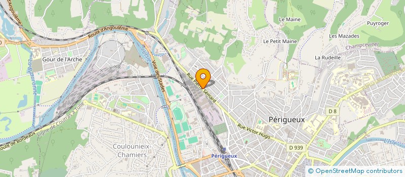 localisation de l'entreprise MADAME CHARLOTTE HERAUD à PERIGUEUX