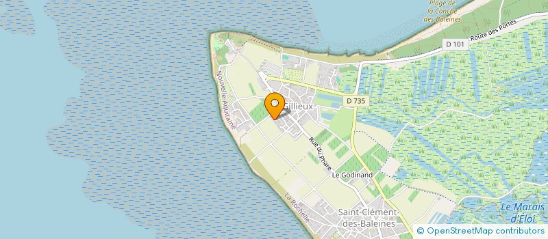 localisation de l'entreprise MADAME CHARLOTTE HERAUDEAU  SAINT-CLEMENT-DES-BALEINES