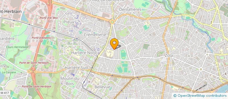 localisation de l'entreprise MADAME CHARLOTTE HERVO  QUILLY