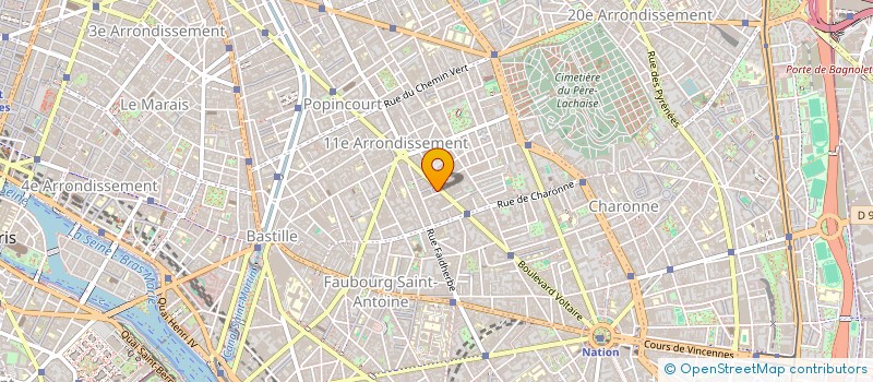 localisation de l'entreprise MADAME CHARLOTTE HOFFMANN  PARIS