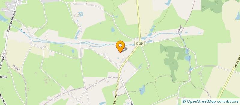 localisation de l'entreprise MADAME CHARLOTTE HOSSENLOPP  TREVOL