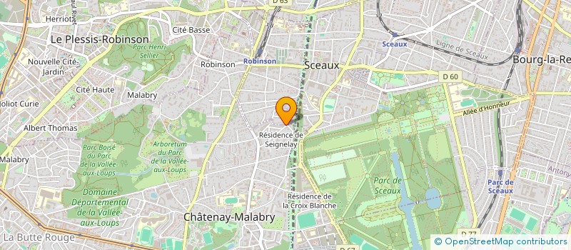 localisation de l'entreprise MADAME CHARLOTTE HUET  VERSAILLES