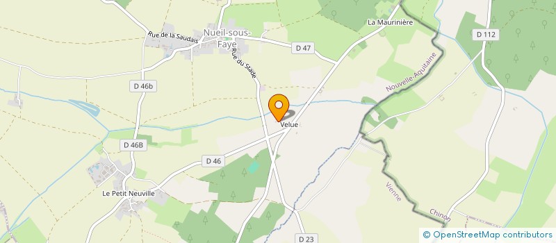 localisation de l'entreprise MADAME CHARLOTTE HUGHES  NUEIL-SOUS-FAYE