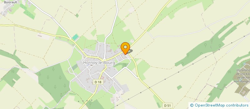 localisation de l'entreprise MADAME CHARLOTTE HUIGNEZ  HORNOY-LE-BOURG