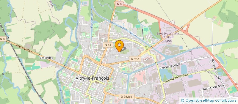 localisation de l'entreprise MADAME CHARLOTTE IACUS  VITRY-LE-FRANCOIS