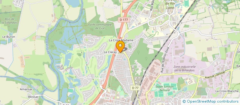 localisation de l'entreprise MADAME CHARLOTTE IMBERT  BRUZ