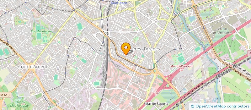 localisation de l'entreprise MADAME CHARLOTTE INVERNIZZI à MONTPELLIER