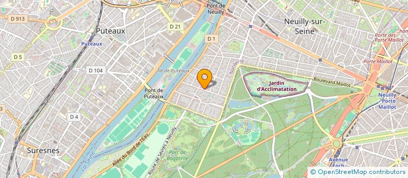 localisation de l'entreprise MADAME CHARLOTTE IZRAEL à NEUILLY-SUR-SEINE