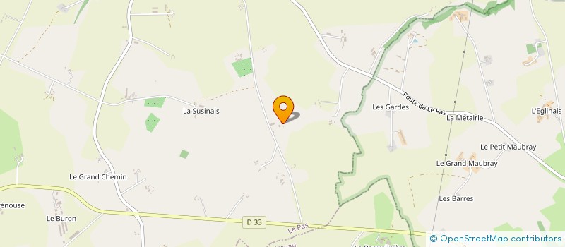 localisation de l'entreprise MADAME CHARLOTTE JEGU  LE PAS