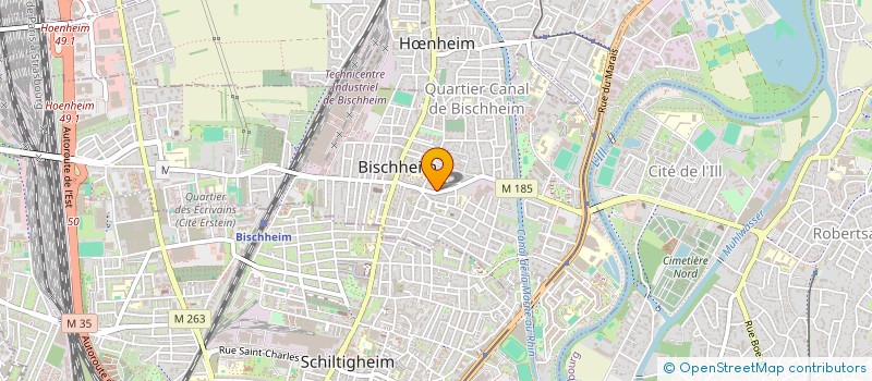 localisation de l'entreprise MADAME CHARLOTTE JOHNSON  HNHEIM