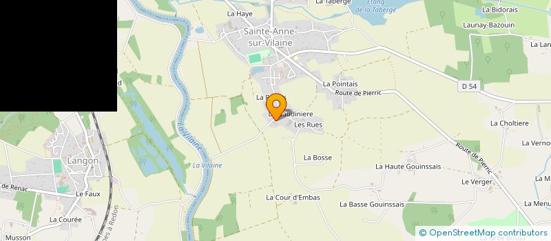 localisation de l'entreprise MADAME CHARLOTTE JOURDAN  SAINTE-ANNE-SUR-VILAINE