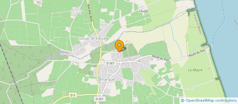 localisation de l'entreprise MADAME CHARLOTTE JOURDAN  LAMARQUE