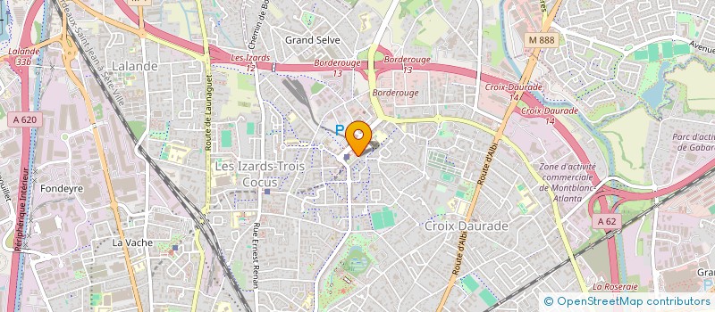localisation de l'entreprise MADAME CHARLOTTE JUBERT  TOULOUSE