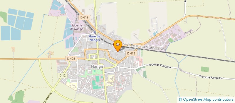 localisation de l'entreprise MADAME CHARLOTTE JUILLARD  NANGIS