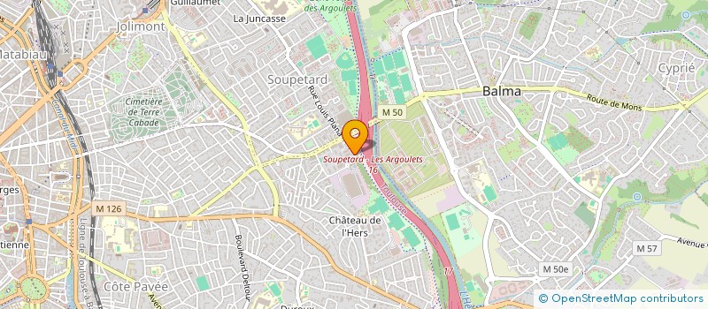 localisation de l'entreprise MADAME CHARLOTTE KADOUCHE  TOULOUSE