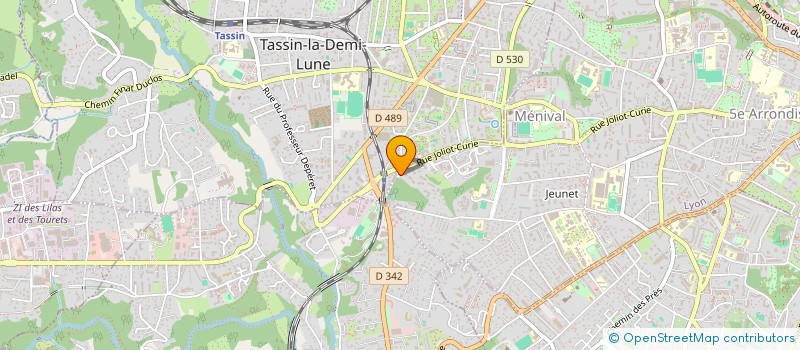 localisation de l'entreprise MADAME CHARLOTTE KANA à LYON